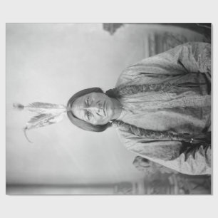 Papier Cadeau Lakota Leader assis Bull Amérindien