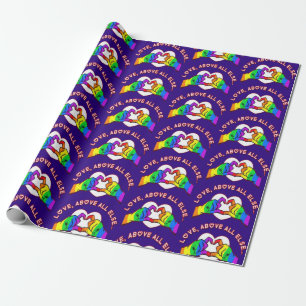 Papier Cadeau L'amour avant tout le reste