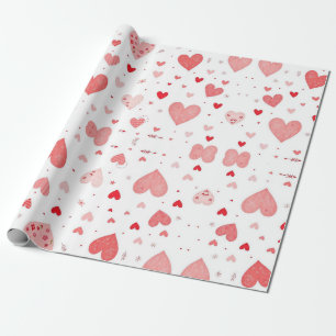 Papier Cadeau "L'amour dans tous les domaines : La Saint Valenti