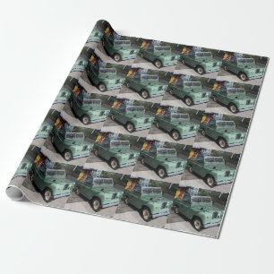 Papier Cadeau Land Rover Series II SWB