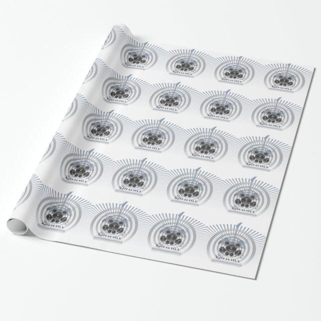 Papier Cadeau L'année la plus forte (Déroulé)