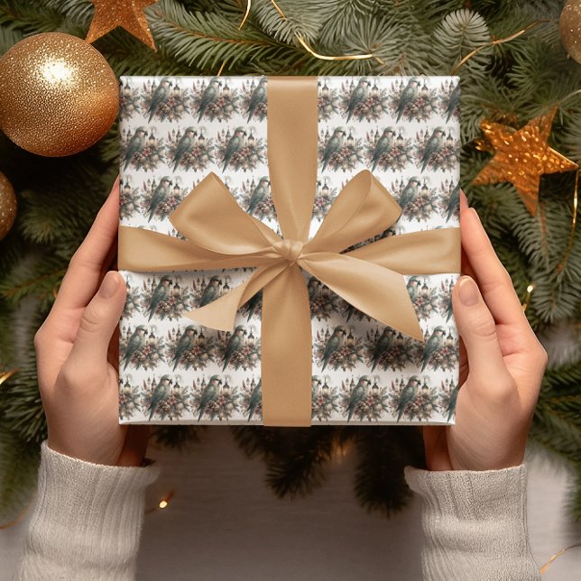 Papier Cadeau Lanternes de perruques Noël (Créateur téléchargé)