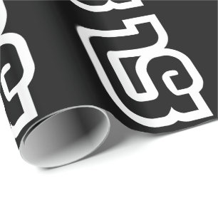 Papier Cadeau Laotien / Laos Numéro Quatre / 4 / ໔ (Voir/Si) Lao