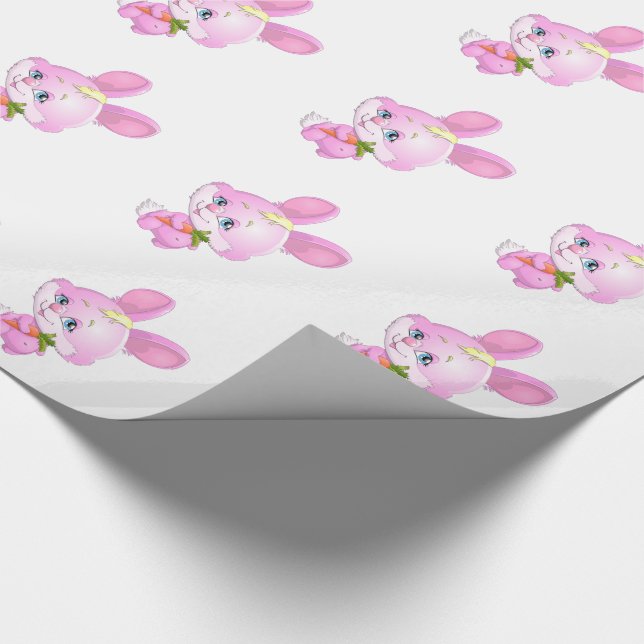 Papier Cadeau Lapin de Pâques (Coin)