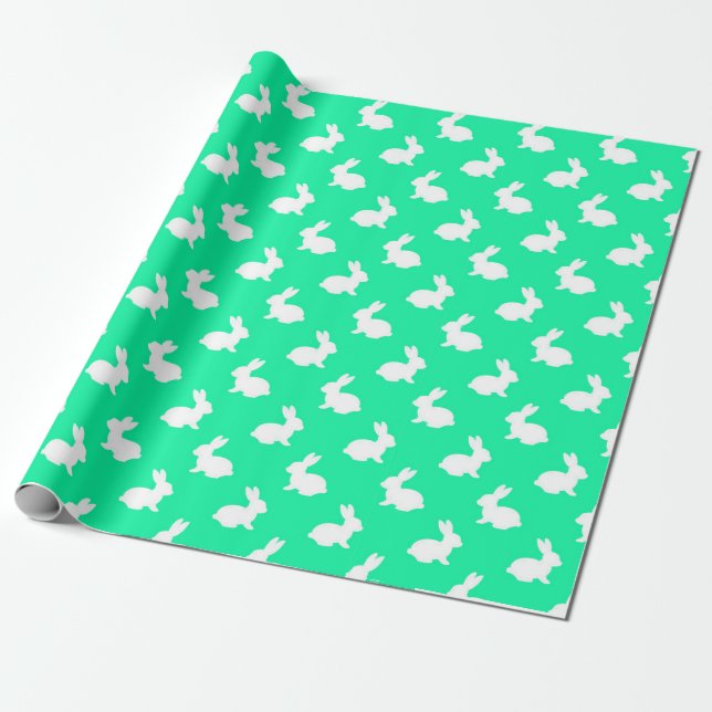 Papier Cadeau Lapin de Pâques (Déroulé)