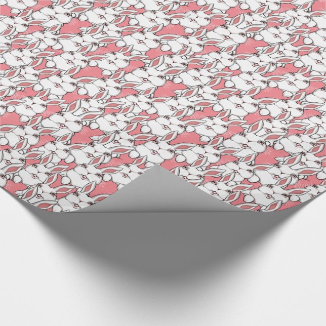 Papier cadeau lapin de Pâques Papier cadeau lapin  (Coin)