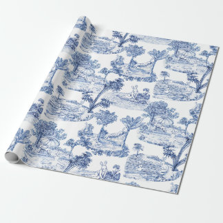 Papier Cadeau Lapin de Pâques Toile