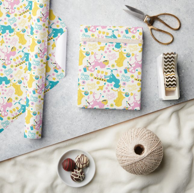Papier Cadeau Lapins de Pâques (Artisanat)
