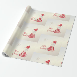 Papier Cadeau L'arbre de Noël du Père Noël