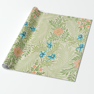 Papier Cadeau Larkspur Motif (par William Morris)