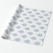 Larme bleue Paisley