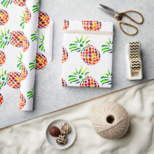 Papier Cadeau L'art de l'ananas