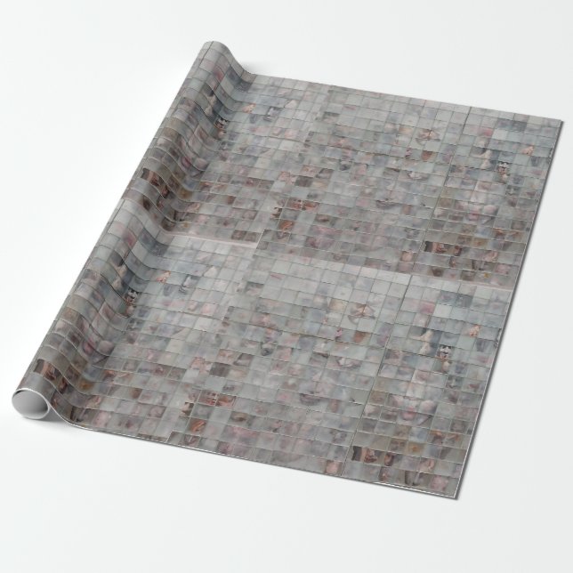 Papier Cadeau L'art mosaïque (Déroulé)