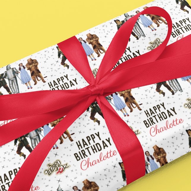 Papier Cadeau L'Assistant D'Oz™ | Joyeux anniversaire (Wrapped gift)