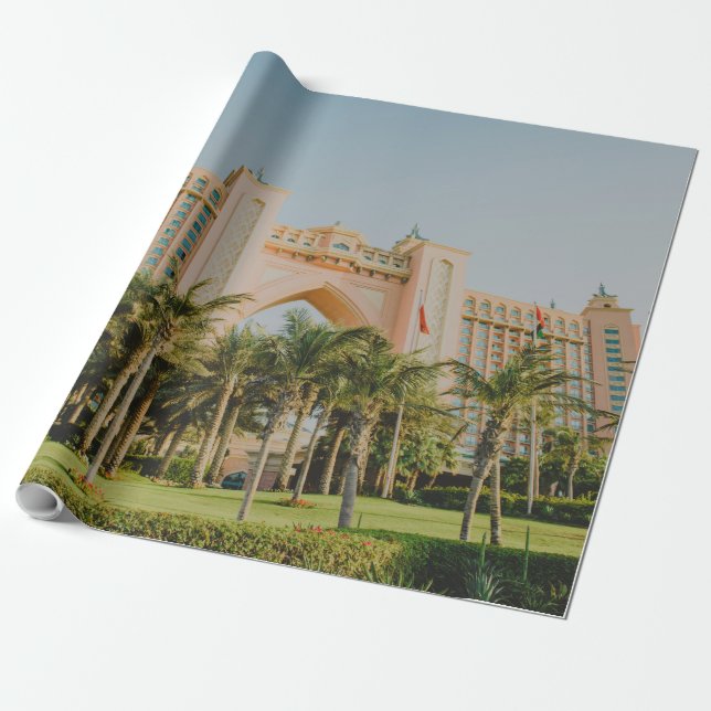 Papier Cadeau L'Atlantide la paume, Abu Dhabi (Déroulé)