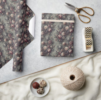 Papier Cadeau Laugh Lines - Gothique Floral Bandana