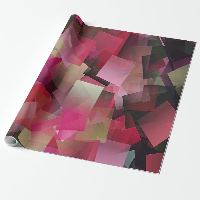 Papier Cadeau Le bonheur est l'amour..... (Déroulé)