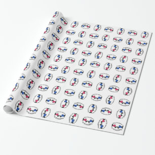 Papier Cadeau Le bonheur est un Scottie chaud