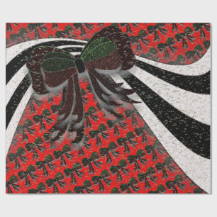 Papier Cadeau Le Bow de Noël -