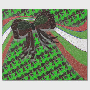 Papier Cadeau Le Bow de Noël -