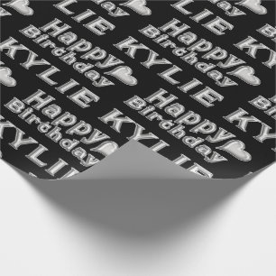 Papier Cadeau Le cadeau de Kylie Happy Birthday