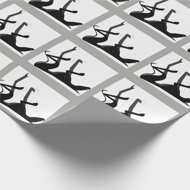 Papier Cadeau Le chien de Roaching (Coin)