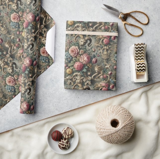 Papier Cadeau Le Devourer de Bloom & Bone - gothique victorien (Artisanat)