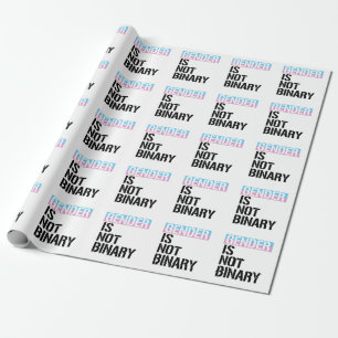 Papier Cadeau Le genre n'est pas binaire