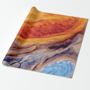 Papier Cadeau Le grand endroit rouge de Jupiter - NASA Voyager P