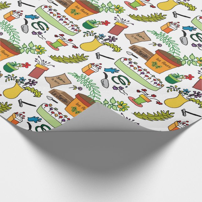 Papier Cadeau Le Jardin (Coin)