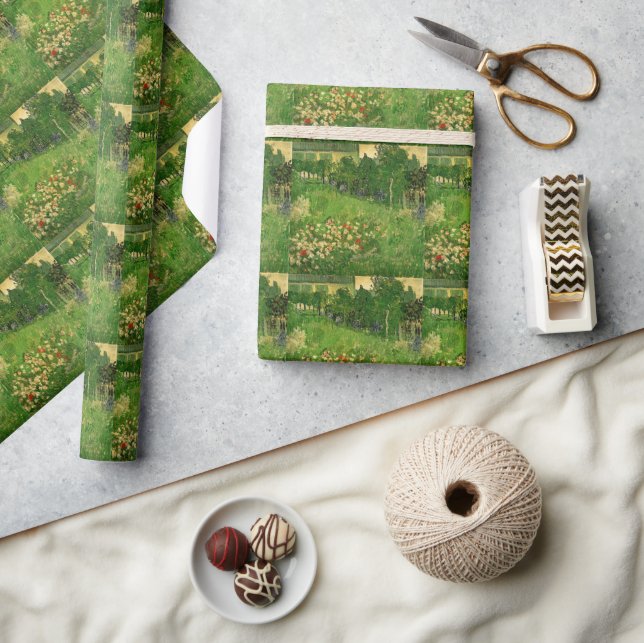Papier Cadeau Le jardin de Daubigny - Vincent van Gogh (Artisanat)
