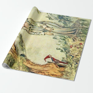 Papier Cadeau « Le jardin secret » Art féerique par Charles Robi