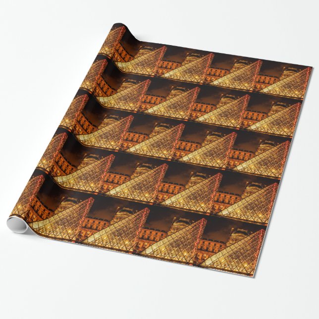 Papier Cadeau Le Louvre (Déroulé)