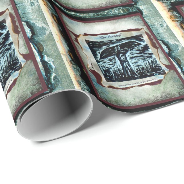 Papier Cadeau Le marais (Coin rond)