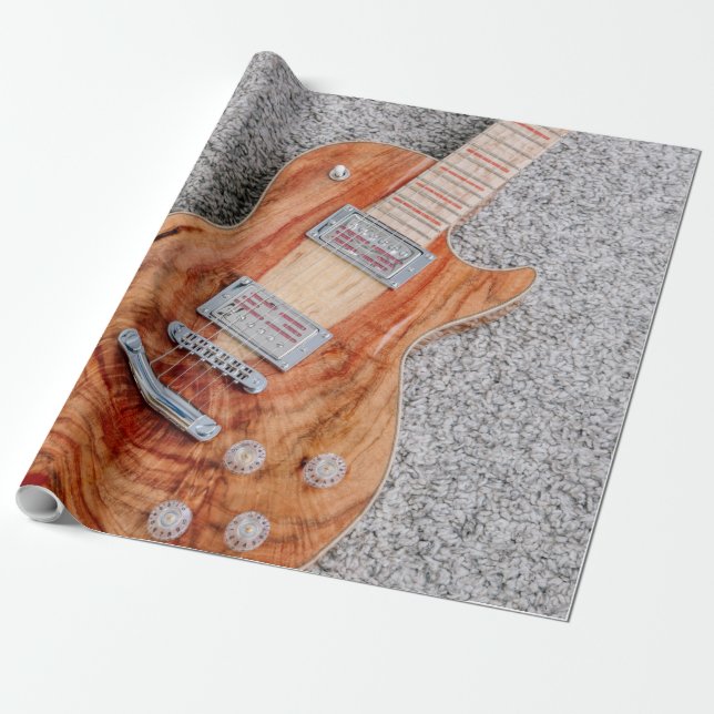 Papier Cadeau Le Meilleur Bassiste (Déroulé)