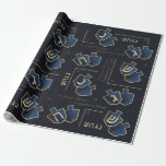 Papier Cadeau Le Miracle En Papier D'Enveloppement De Chanukah S<br><div class="desc">Papier d'enveloppement Chanukah "Un grand miracle s'est produit là" Commençons par ce parti Hanoukka avec "Un grand miracle s'est produit là" le plus récent emballage cadeau pour habiller votre cadeau Chanukah :) Choisissez parmi 4 styles et 5 tailles de papier d'emballage. Profitez et merci de vous être arrêté et de...</div>