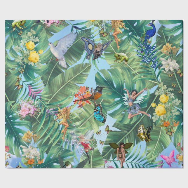 Papier Cadeau Le monde de l'Imaginaire lunatique (Couture)