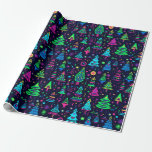 Papier Cadeau Le Motif de Neon Christmas Tree<br><div class="desc">Assurez-vous que chaque cadeau que vous donnez a une couche d'amour avec le papier d'emballage Motif de cet arbre de Noël néon. Avec un choix de 4 types de papier et 5 tailles différentes, notre papier cadeau conviendra à tous vos besoins - nous savons que la présentation est au moins...</div>