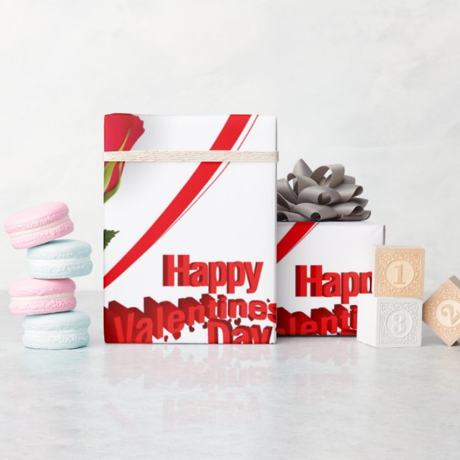 Papier Cadeau Le papier d'emballage de la Saint-Valentin Soyez m (Baby Shower)