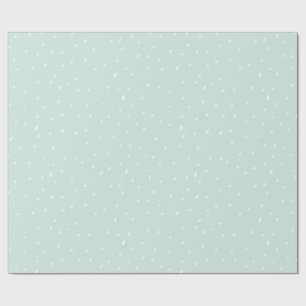 Papier Cadeau Le papier d'emballage mat 30 de neige bleue avance