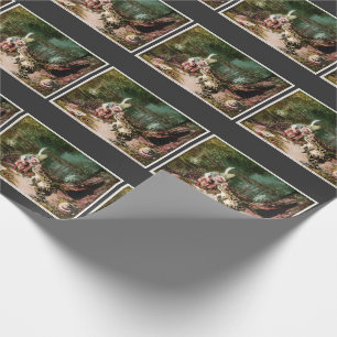 Papier Cadeau Le Petit Vieux Homme des Bois Le Vintage billet de