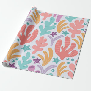 Papier Cadeau Le Plaisir De La Barrière De Corail