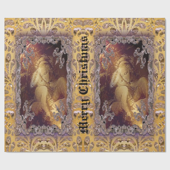 Papier Cadeau Le plus grand cadeau victorien (60 pieds) (Plat)