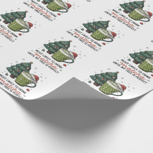 Papier Cadeau Le Plus Susceptible de Boire du Matcha Jusqu'à ce 