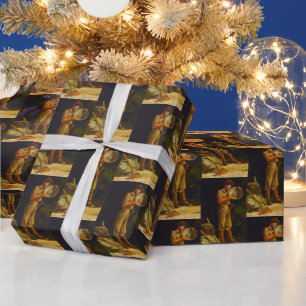 Papier Cadeau Le Prospecteur Panant Pour De L'or Julian Ashton 