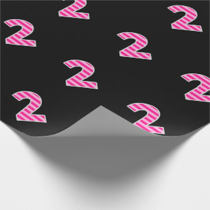 Papier Cadeau Le rose barre l'événement 2 # (anniversaire,