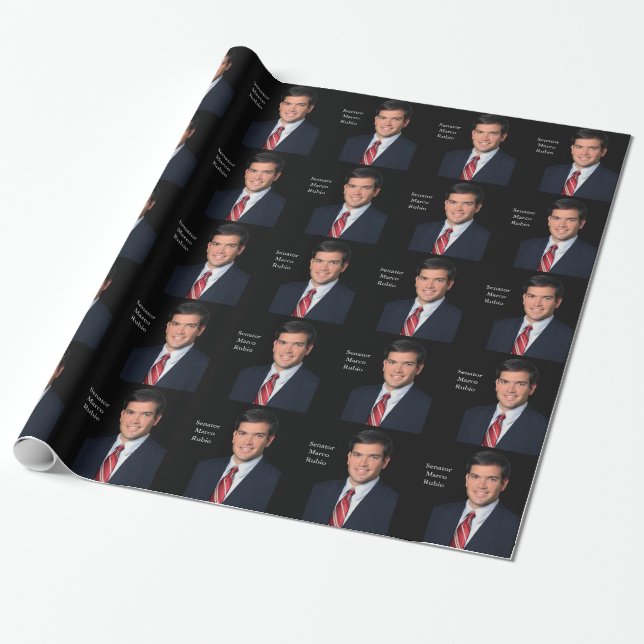 Papier Cadeau Le sénateur Marco Rubio (Déroulé)