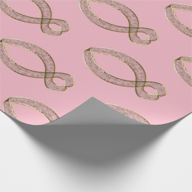 Papier Cadeau Le symbole du Fish Christian. (Coin)