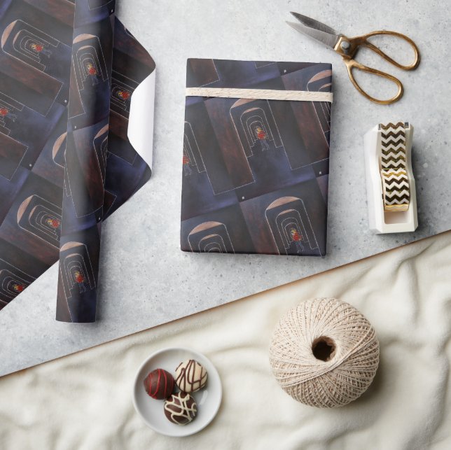 Papier Cadeau Le tableau The Dream Stalker par Alfred Fox (Artisanat)