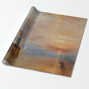 Papier Cadeau Le Temeraire Tourner Sunset Seascape